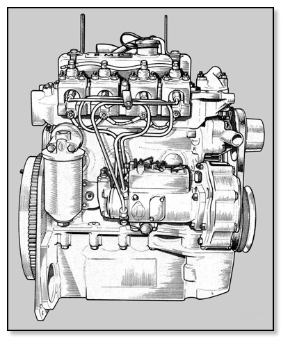 A series Diesel Engine